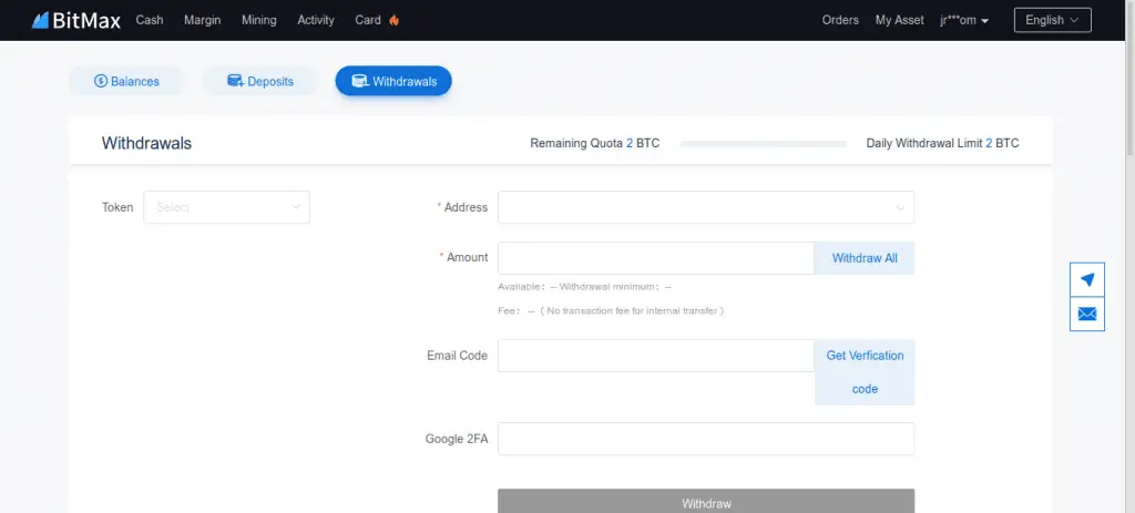 bitmax加密貨幣兌換