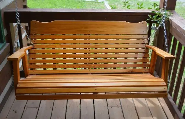 木門廊鞦韆- Porch Swing - CA |  最適合您的 7 款 DIY 家具 |  門廊鞦韆